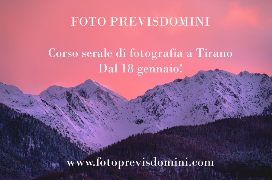 CORSO DI FOTOGRAFIA  Gennaio / marzo 2024