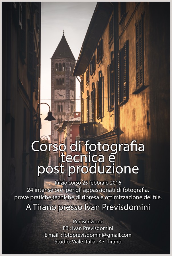 Corso di fotografia primavera 2016